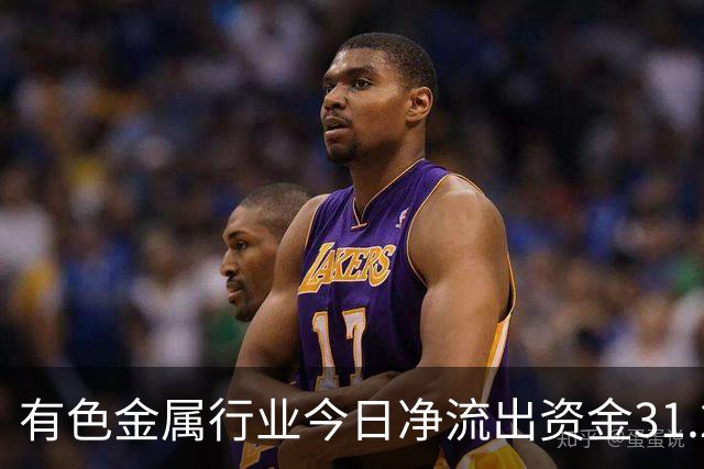 有色金属行业今日净流出资金31.22亿元，紫金矿业等6股净流出资金超亿元